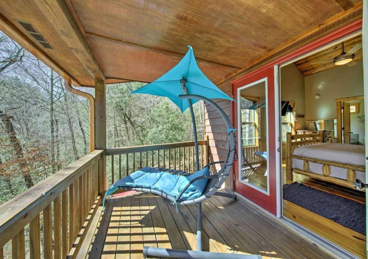 Amazing Creek View Cabin W/ Hot Tub, Firepit & Pool Table Ellijay Exterior photo
