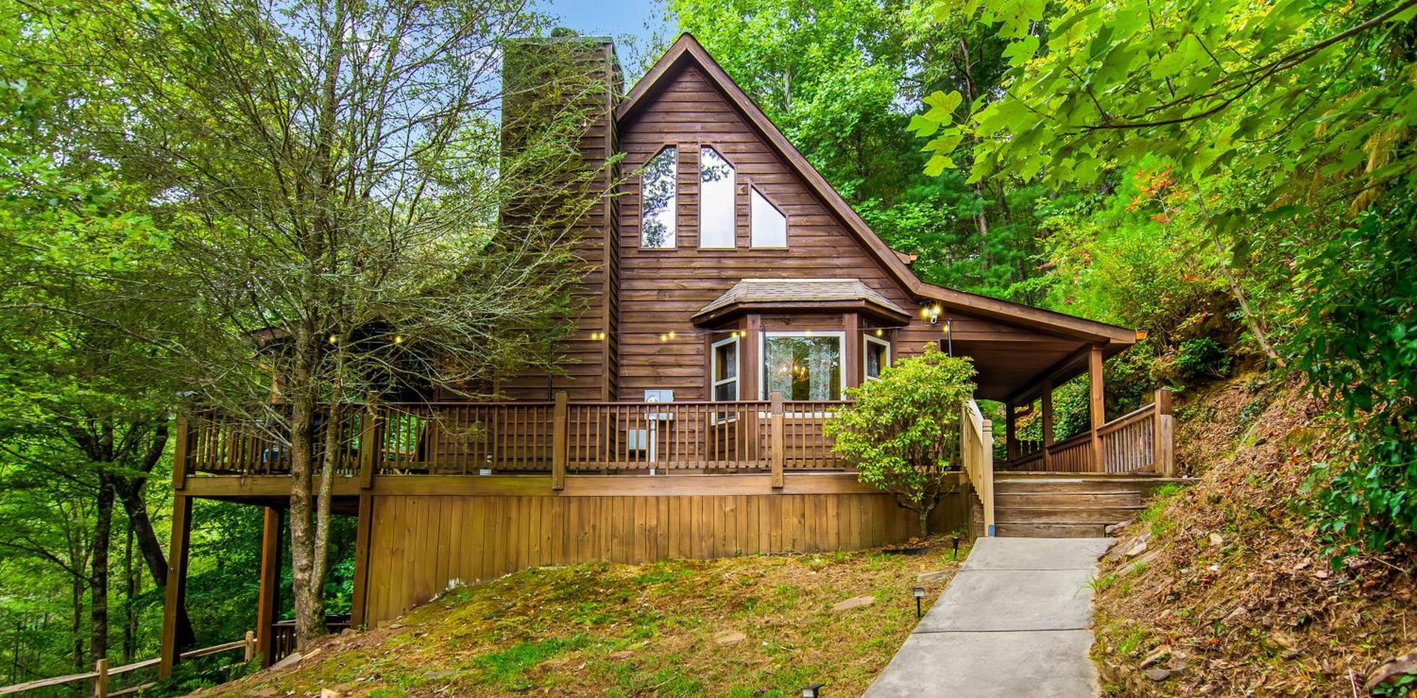 Amazing Creek View Cabin W/ Hot Tub, Firepit & Pool Table Ellijay Exterior photo